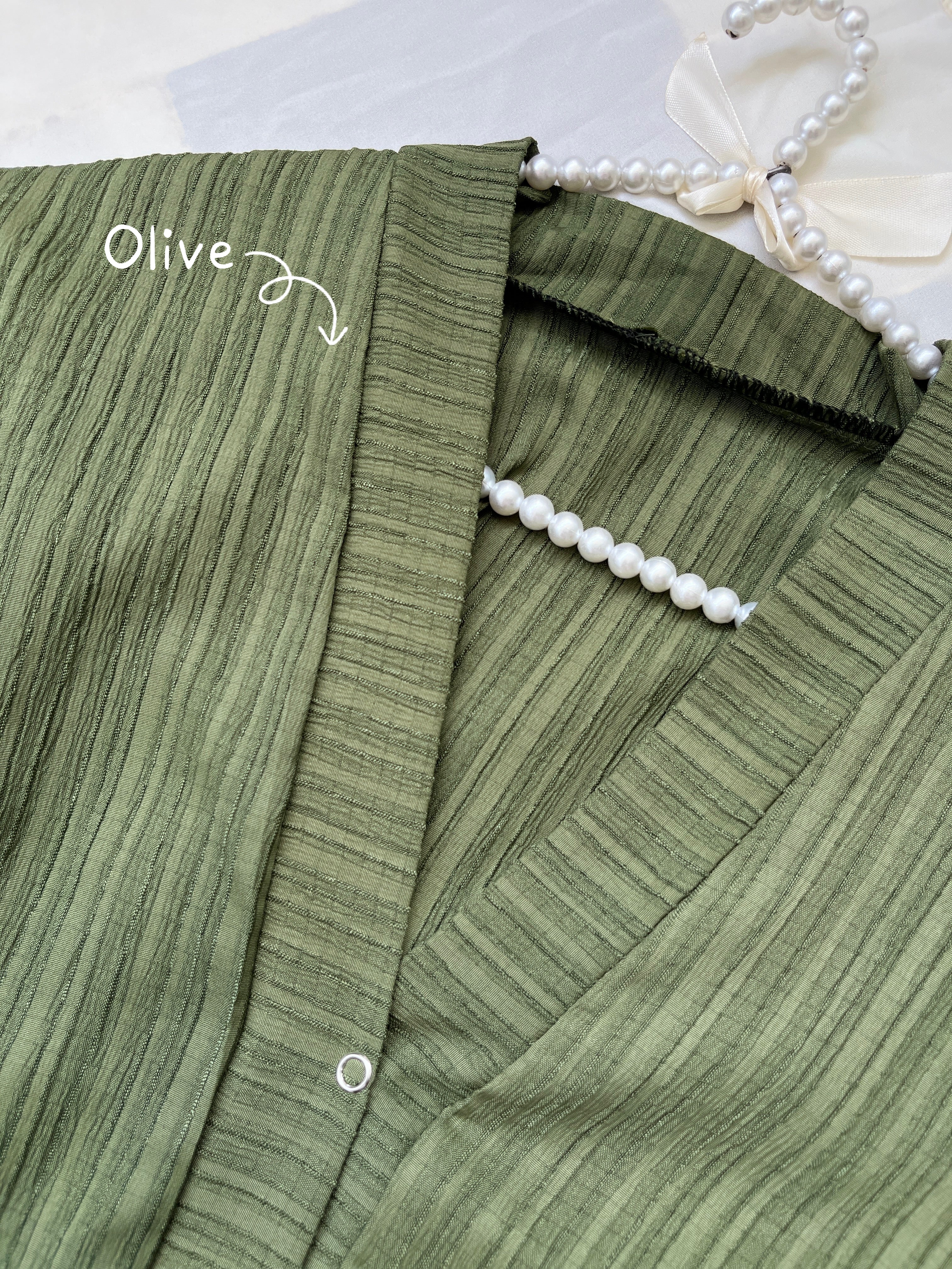 Texture Fabric Abaya