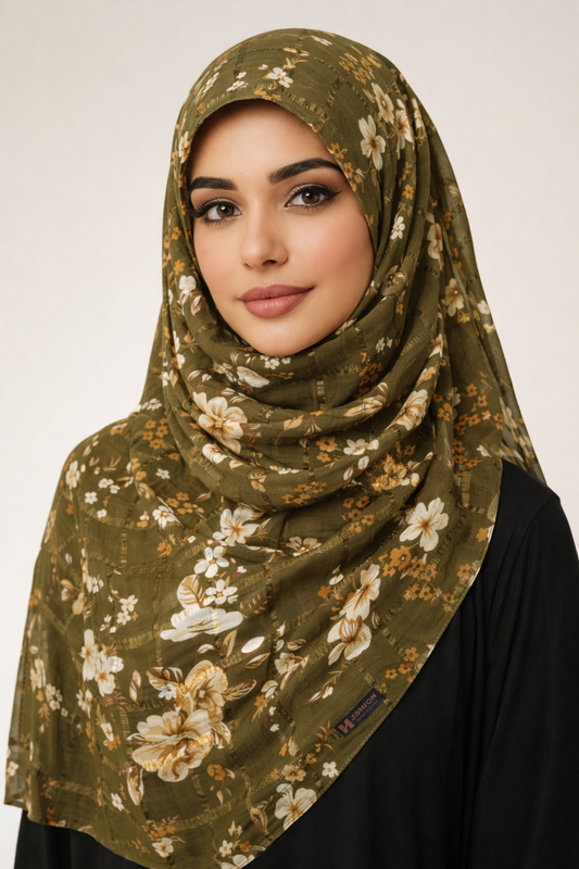 Printed Chiffon Hijab