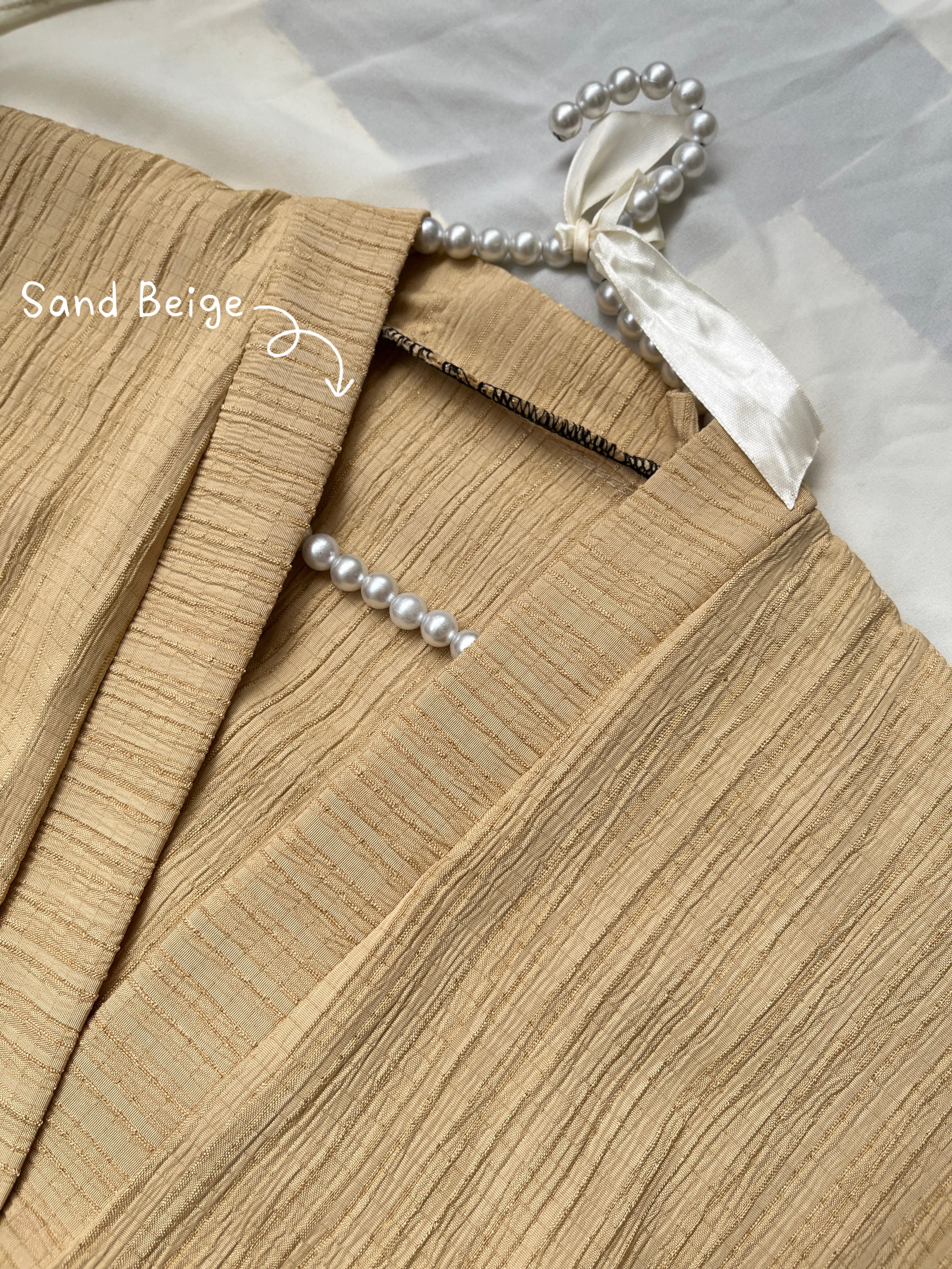 Texture Fabric Abaya