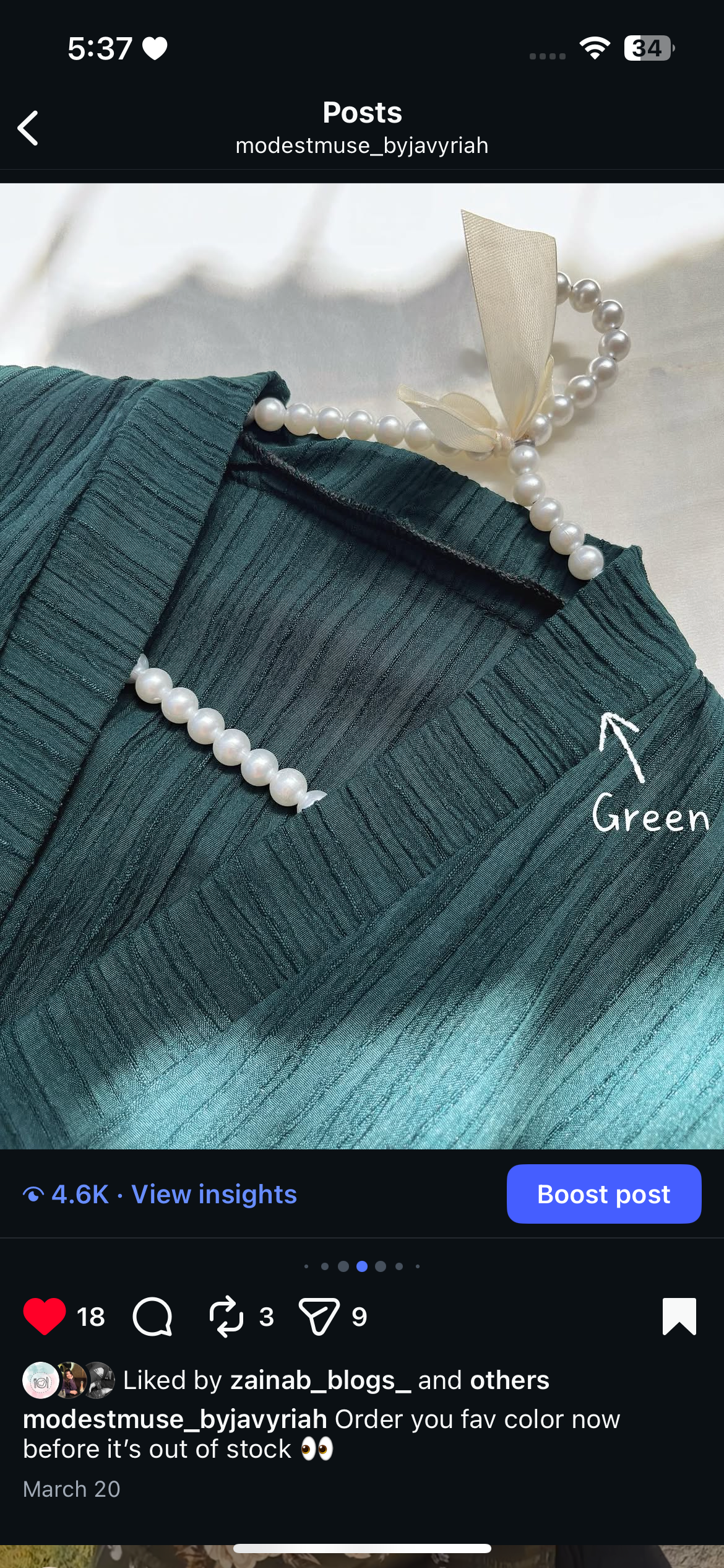 Texture Fabric Abaya