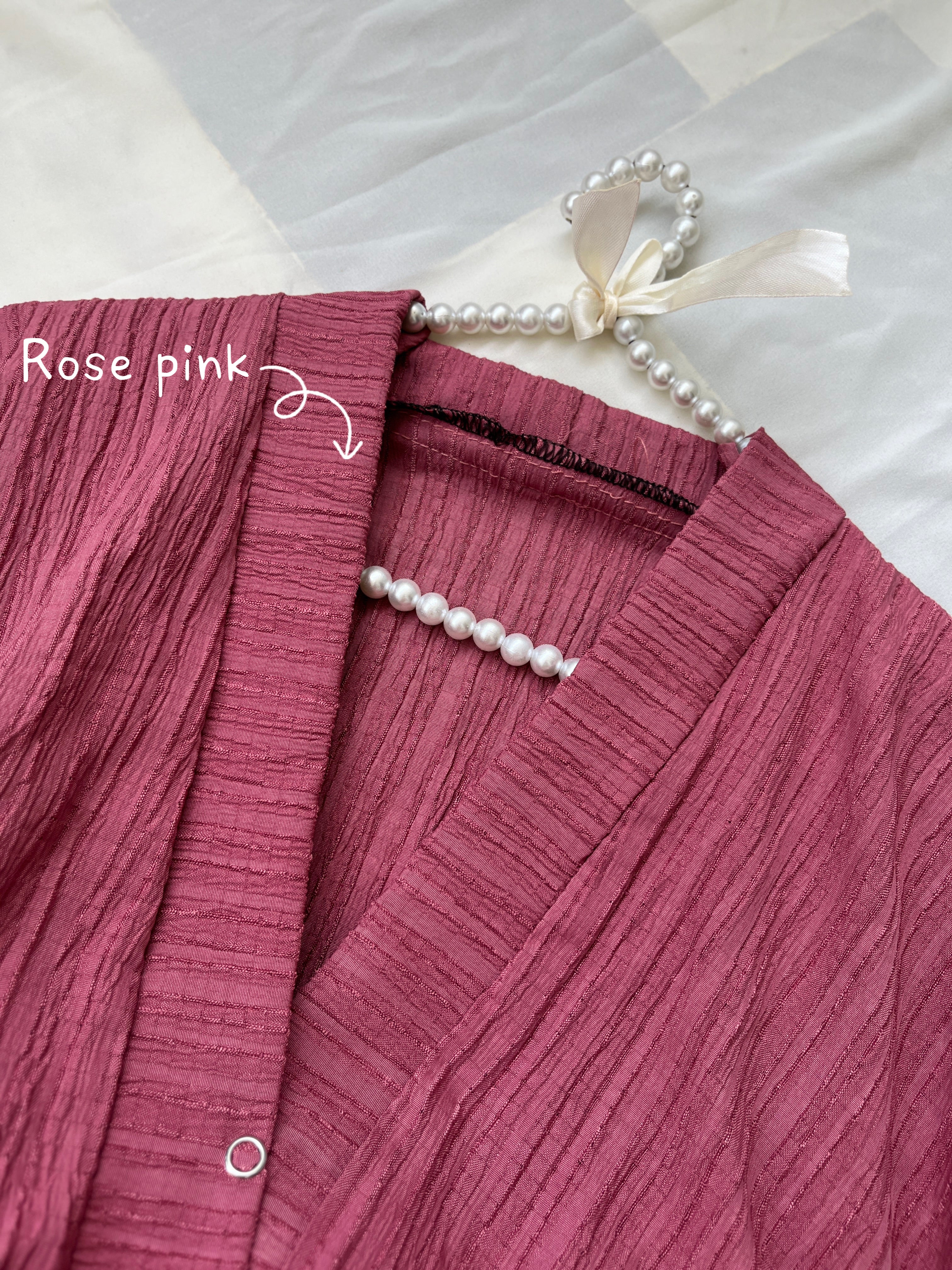 Texture Fabric Abaya