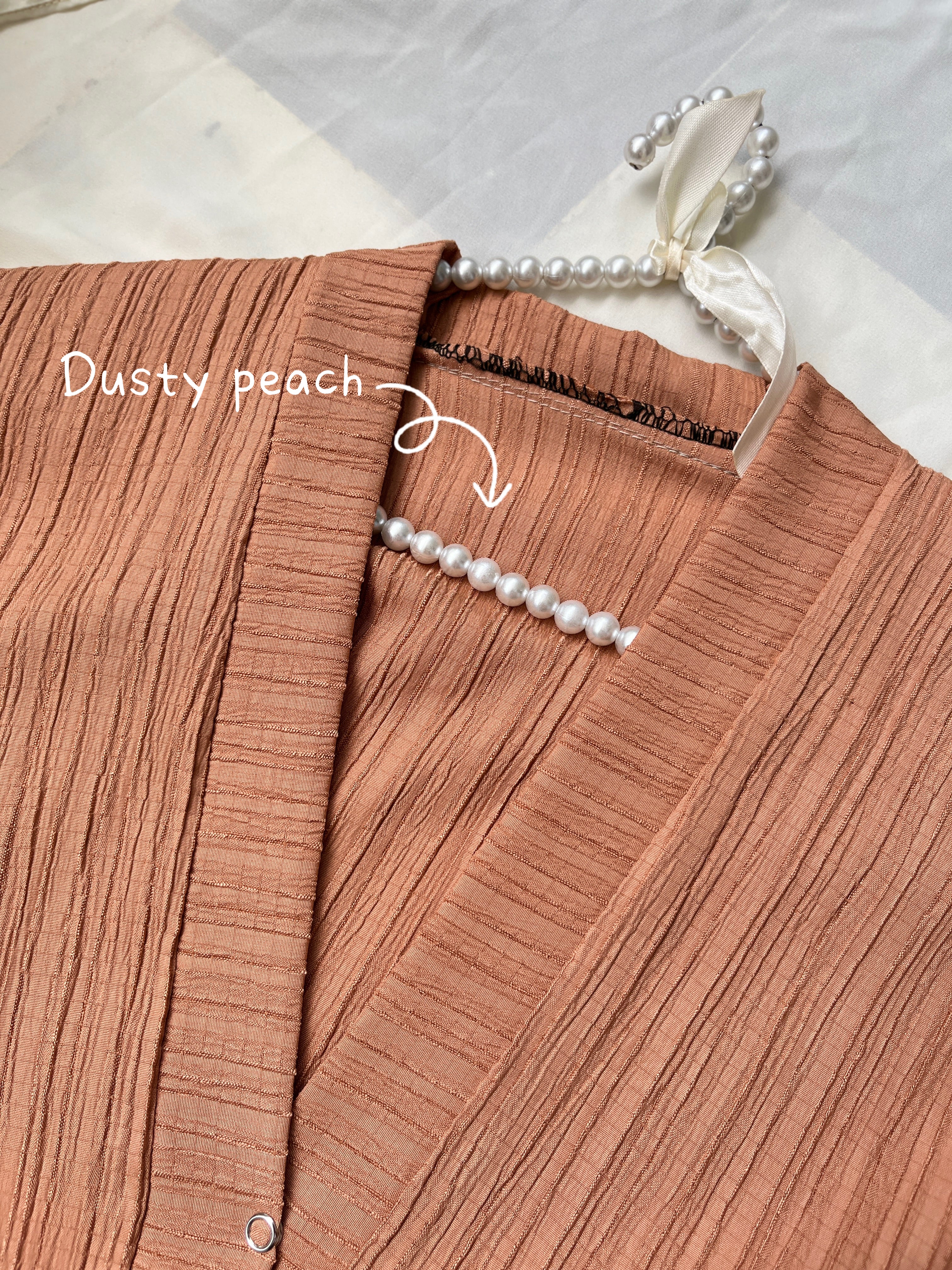 Texture Fabric Abaya