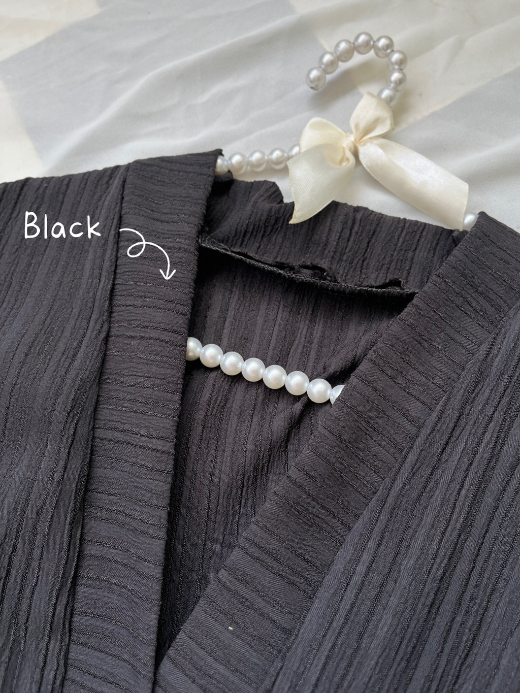 Texture Fabric Abaya