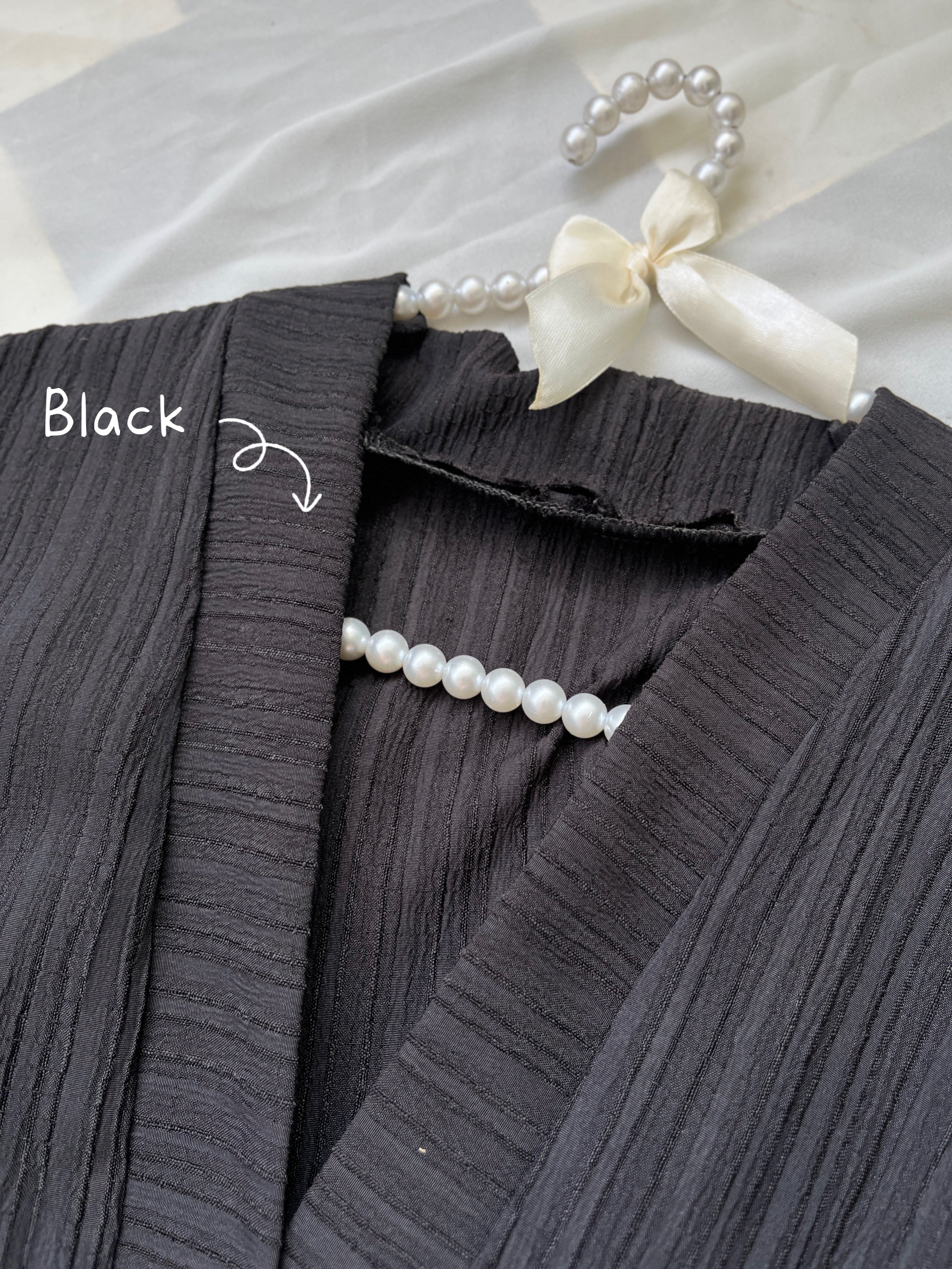 Texture Fabric Abaya
