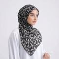 Black Floral Print