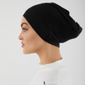 Black tube hijab cap